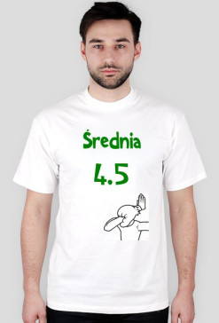 Średnia 4.5 ma półrocze..!
