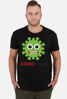 Koszulka męska COVID ończyk