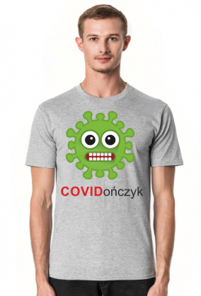 Koszulka męska COVID ończyk
