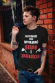 Koszulka" Na starość będę wyglądać staro i zajebiście"