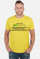 Koszulka męska żółta - Indeksowanie Myśli