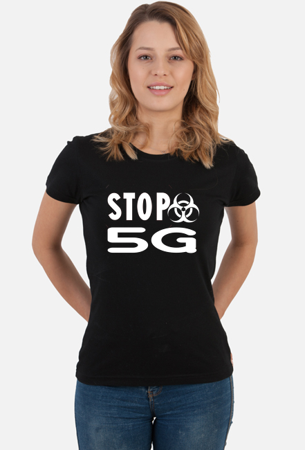 Koszulka damska STOP 5G TOXIC