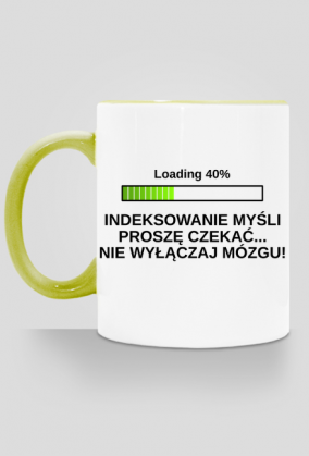 Kubek kolor - Indeksowanie Myśli