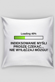 Poszewka na poduszkę Jasia - Indeksowanie Myśli