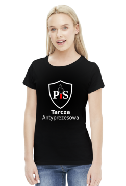 Tarcza antyprezesowa koszulka damska