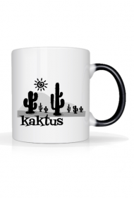 Magiczny kubek na wakacje i lato - Kaktus