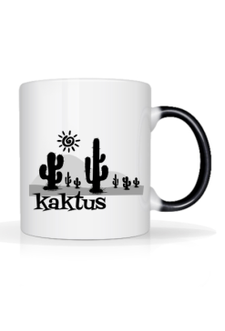 Magiczny kubek na wakacje i lato - Kaktus