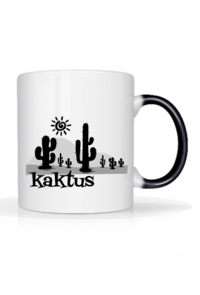 Magiczny kubek na wakacje i lato - Kaktus