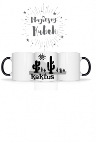 Magiczny kubek na wakacje i lato - Kaktus