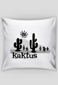 Poszewka na poduszkę Jasia - Kaktus