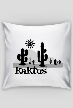 Poszewka na poduszkę Jasia - Kaktus