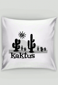 Poszewka na poduszkę Jasia - Kaktus
