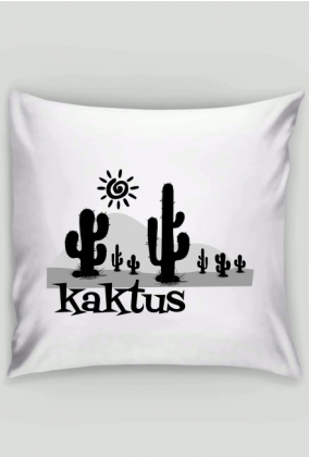 Poszewka na poduszkę Jasia - Kaktus