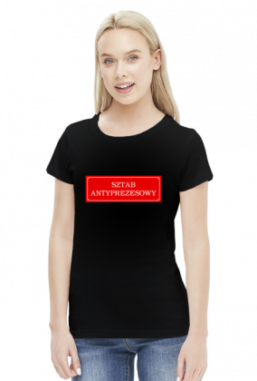 Sztab Antyprezesowy - koszulka antyPiS damska