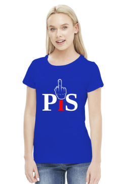 Koszulka antypisowska damska - fuck