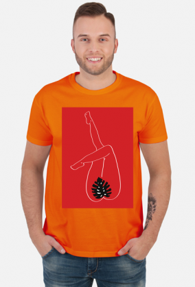 T-shirt z autorską grafiką, La flor de mi secreto