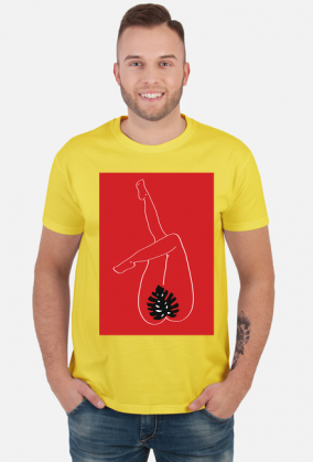 T-shirt z autorską grafiką, La flor de mi secreto