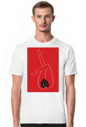 T-shirt z autorską grafiką, La flor de mi secreto