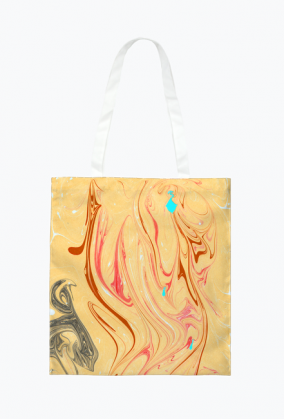 Bright Orange Abstraction