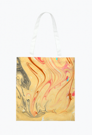 Bright Orange Abstraction