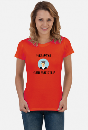 Pani Magister - koszulka damska na prezent