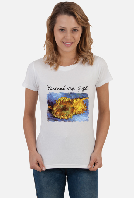 Koszulka damska Słoneczniki van Gogh