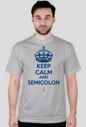 Semicolon Dark Blue