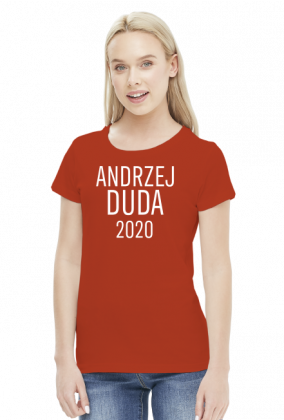 Damska Koszulka Andrzej Duda 2020