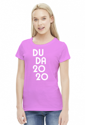 Duda 2020 - Koszulka Damska Czarna