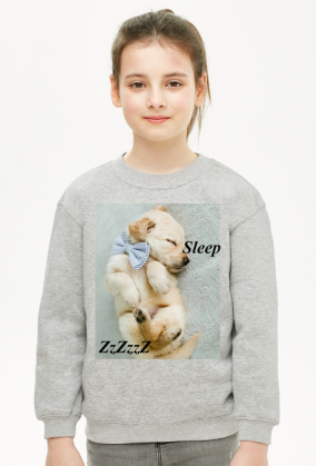 BLUZA DLA DZIEWCZYNKI ;;SPIACY PIESEK;