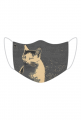 Maseczka Comic Journey Cat Nothing Matter