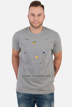 KOSZULKA Solar System But Something's Wrong