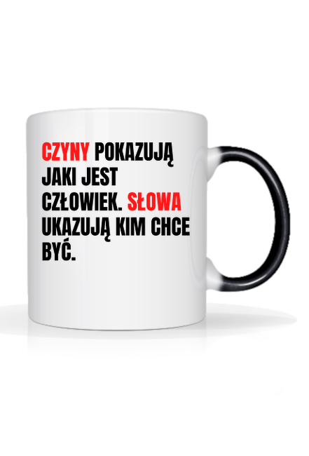 Czy pokazują jaki jest człowiek Słowa ukazują kim chce być.