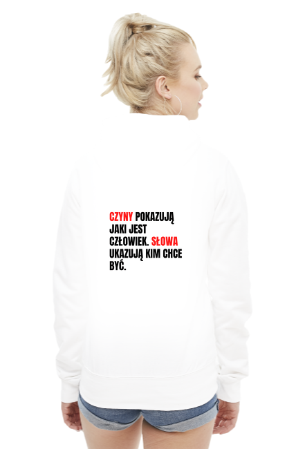 Czy pokazują jaki jest człowiek Słowa ukazują kim chce być.