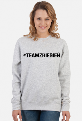 Bluza damska #TEAMZBIEGIEŃ