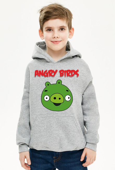 Bluza dziecięca Angry Birds z kapturem