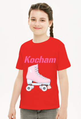 Koszulka kocham rolki