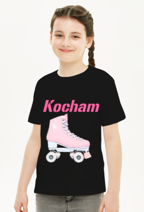 Koszulka kocham rolki