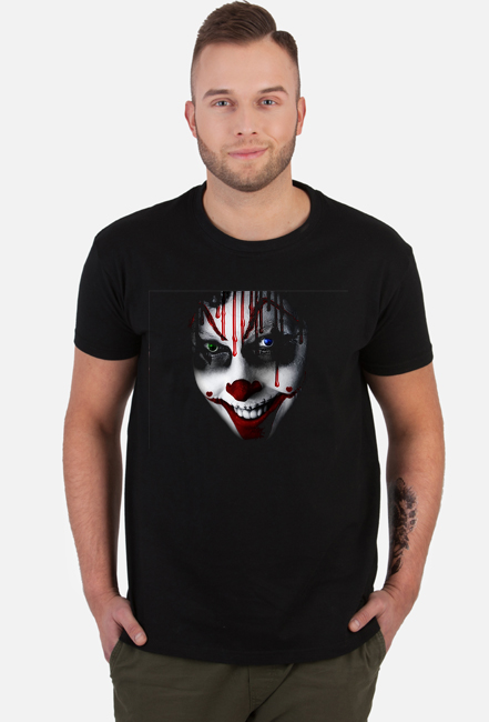 Koszulka męska Horror CLOWN