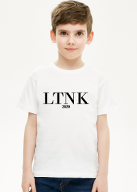 Koszulka chłopięca "LOTINO LTNK 2020" czarny napis