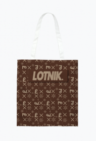 Torba na zakupy "LOTNIK PSOUITTON" z napisem LOTNIK