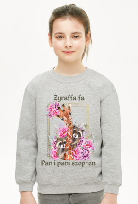 Żyrafa i szop