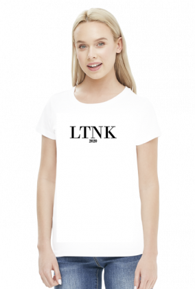 Koszulka damska "LOTINO LTNK 2020" czarny napis