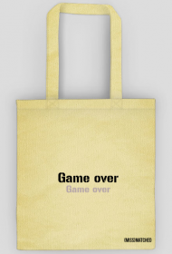 "game over" bag