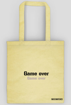 "game over" bag