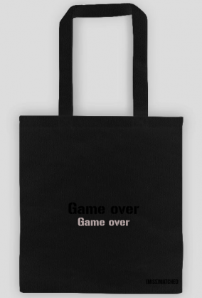 "game over" bag