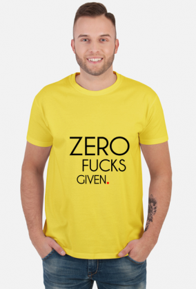 ZERO FUCKS GIVEN