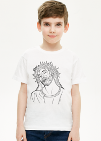 Koszulka dziecięca Jezus korona cierniowa