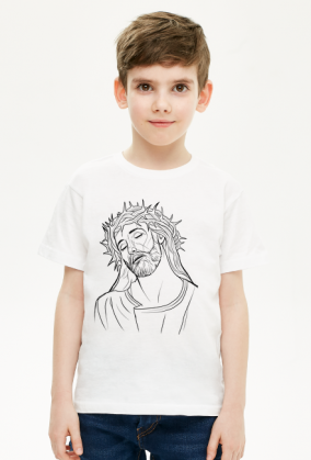 Koszulka dziecięca Jezus korona cierniowa