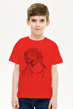 Koszulka dziecięca Jezus korona cierniowa